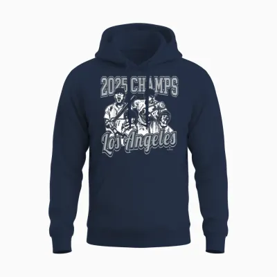 Los Angeles 2025 World Champions Unisex Hoodie - Navy