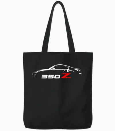 350z Tote Bags - Black