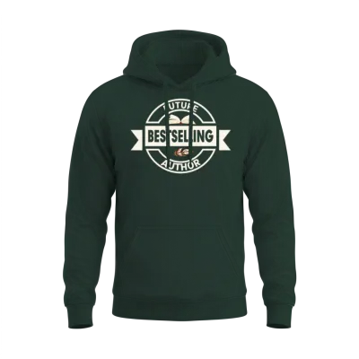 Future Bestselling Author Writer Book Novel Unisex Hoodie - Forest