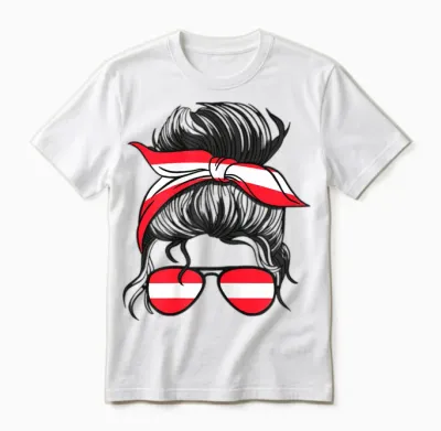 österreich Mädchen österreich Mädchen österreichische Mädchen österreichische Flagge Unisex T-Shirt - White