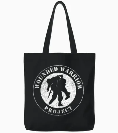 Wounded Warrior Project Tote Bags - Black