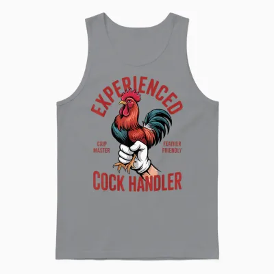 Embarrassing Shirt Funny Saying Inappropriate Adult Humour Unisex Tank Top - Sport Grey