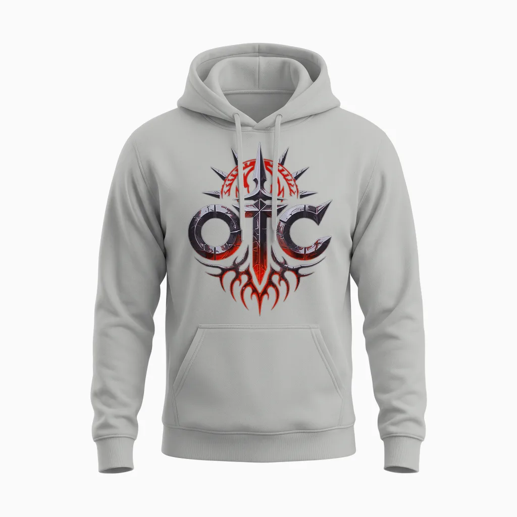 Men Women Children Otc Bloodline Roman Wrestling Fan Main Event Unisex Hoodie in Ash