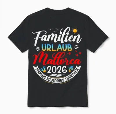 Spanien 2026 Unisex T-Shirt - Black