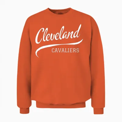 Cavaliers Retro Unisex Sweatshirt - Orange