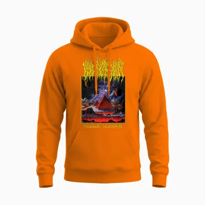 Blood Incantation – Official Product – Absolute Unisex Hoodie - Safety Orange