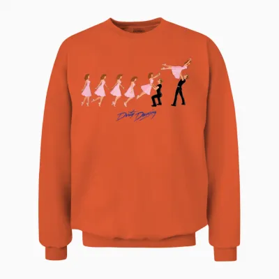 Dirty Dancing the Lift Unisex Sweatshirt - Orange