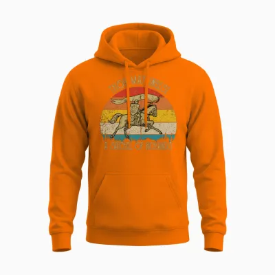 Thou May Ingest a Satchel of Richards Unisex Hoodie - Safety Orange