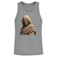 Undead Mummy Unisex Tank Top - Sport Grey – 2