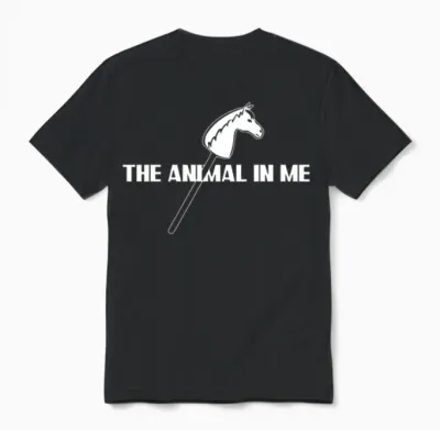 Hobby Horsing Joke Hobby Horse Unisex T-Shirt - Black