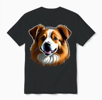 Dog Stickers for Walls Dog Stickers Printable Dog Unisex T-Shirt - Black