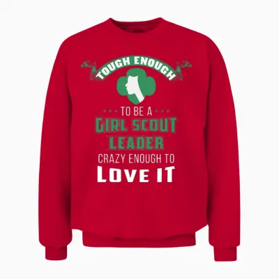 Girl Scout Leader Unisex Sweatshirt - Red