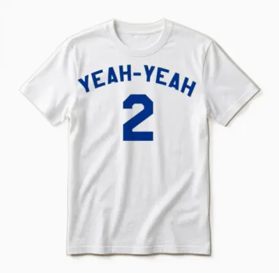 The Sandlot - Yeah-Yeah Jersey Unisex T-Shirt - White