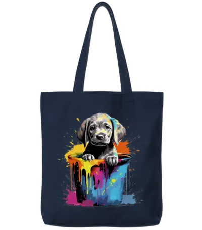 Labrador Dog Dog Breed for a Labrador Lovers Tote Bags - Navy