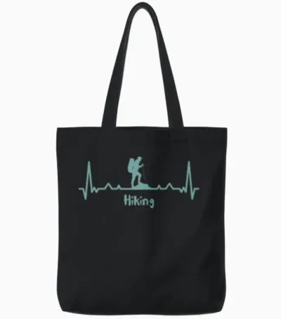 Hiking Tote Bags - Black