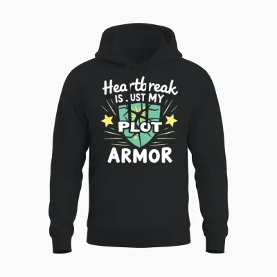 Breakup Empowerment Self-Love Fresh Starts Unisex Hoodie - Black