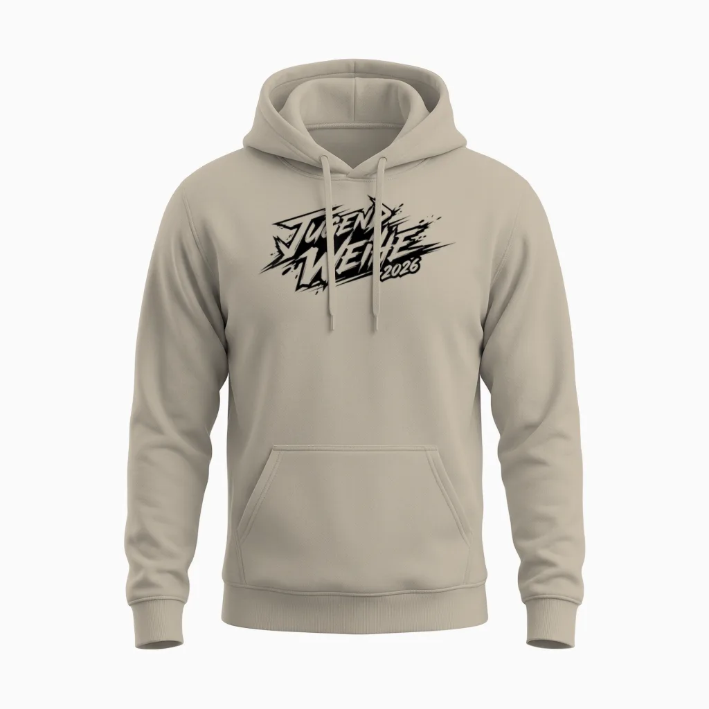 Jugendweihe 2026 Feier Fest Party Jugendweihefeier Unisex Hoodie in Sand