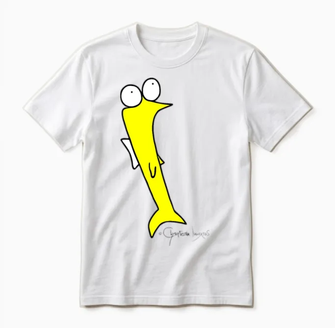 Roach ยฉ Chyropterum Innoxius Unisex T-Shirt in White