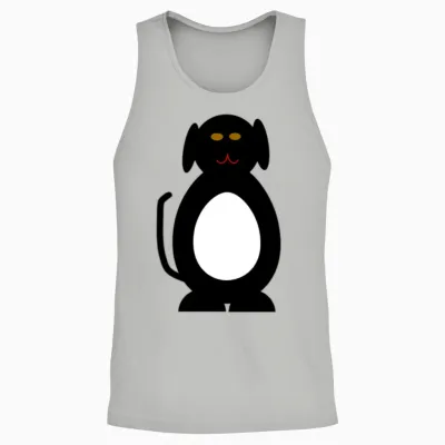 Bw Dog Unisex Tank Top - Ash