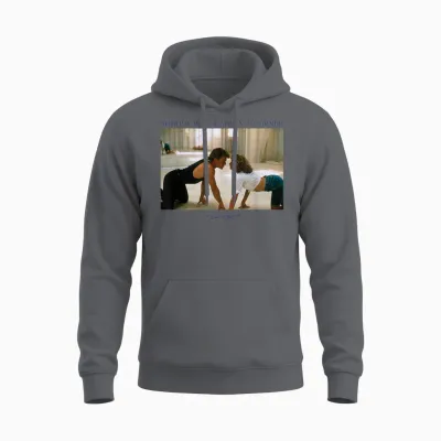 Dirty Dancing Johnny and Baby Photo Vintage Movie Unisex Hoodie - Charcoal