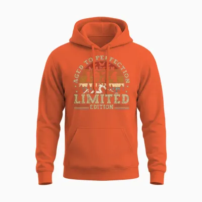 Jahrgang 1924 Retro Vintage Unisex Hoodie - Orange
