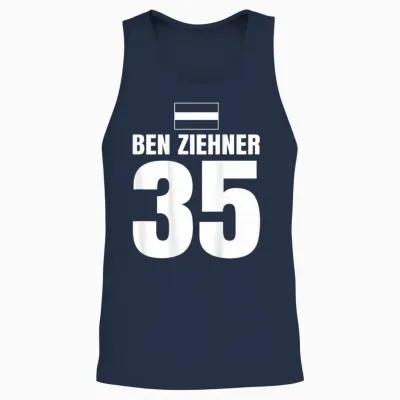 Men's Mallorca Sauf Austria Ben Ziehner T-Shirt, Red, S Unisex Tank Top - Navy