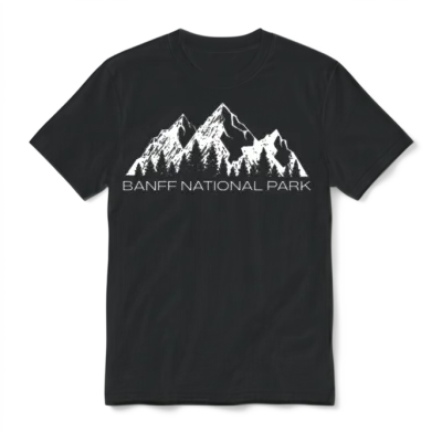Banff National Park Canada Banff Canadian Souvenir Unisex T-Shirt - Black