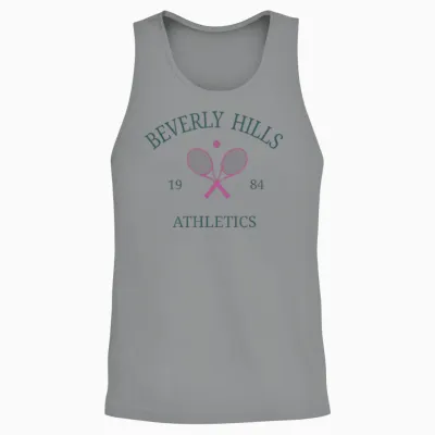 Beverly Hills Athletics California Tennis Club Schläger Prep Unisex Tank Top - Sport Grey