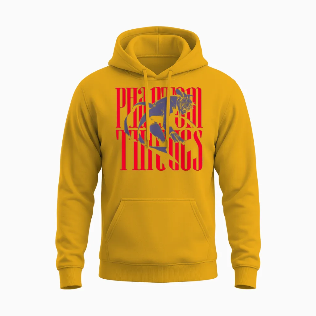 Persona 5 Joker Silhouette Phantom Thieves Logo Rpg Game Unisex Hoodie in Gold