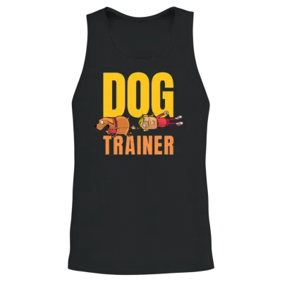 Dog Trainer Dog Trainers Agility Dogs and Dog Owne Unisex Tank Top - Black