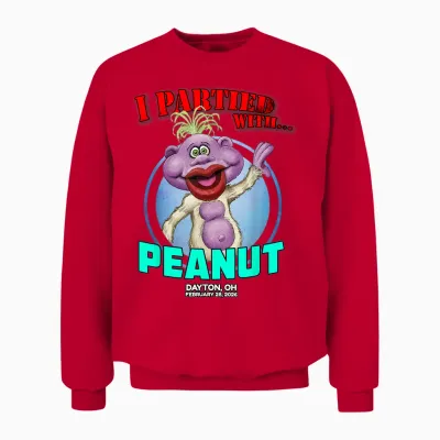 Peanut Dayton, Oh (2026) Unisex Sweatshirt - Red