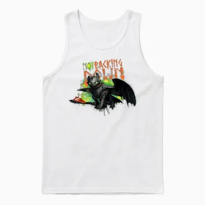 No Sacrifice How to Train Your Dragon Movie 2025 Unisex Tank Top - White