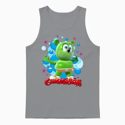 Gummibär Bubbles Unisex Tank Top - Sport Grey