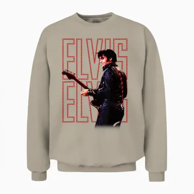 Elvis Presley Official 68 Comeback Special Unisex Sweatshirt - Sand