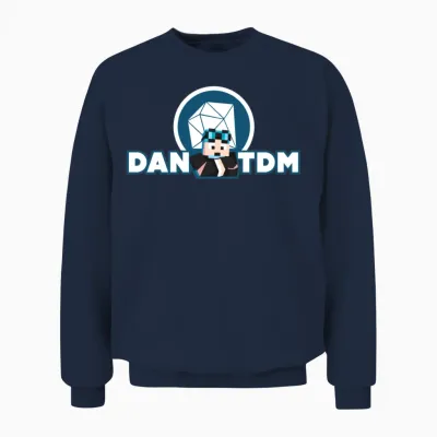 Dantdm Unisex Sweatshirt - Navy