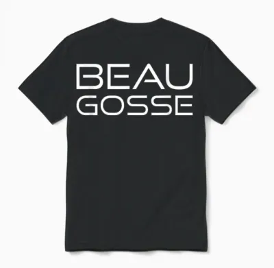 Beau Gosse Men's Gift Humour Original Funny Birthday Unisex T-Shirt - Black