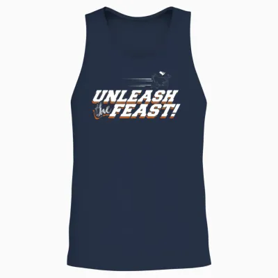 Thanksgiving, Thanksgiving Day Tshirt,unleash Unisex Tank Top - Navy