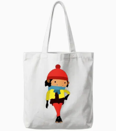 Sneaky Sasquatch Head Tote Bags - White
