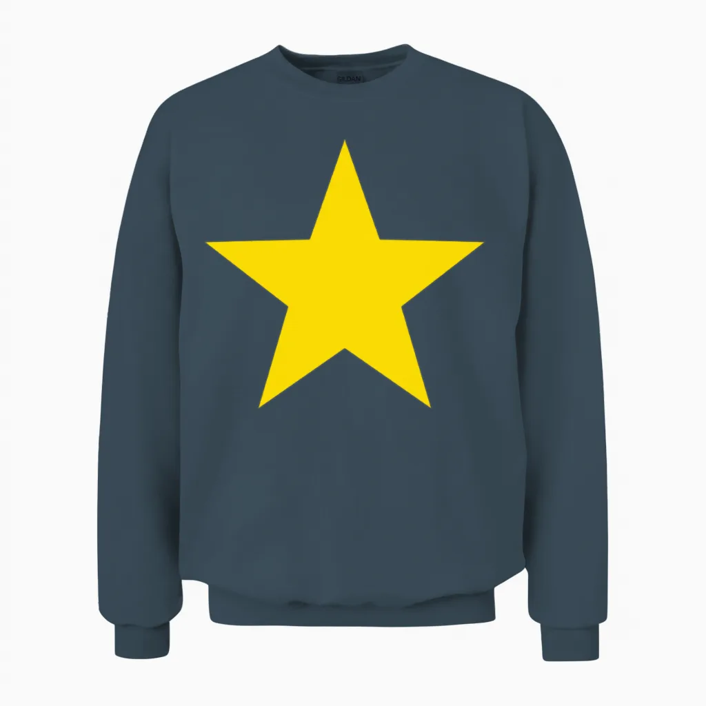 Star β Bestseller Sale Design for Fashion & Access Unisex Sweatshirt in Dark Heather