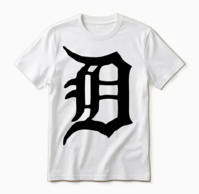 Detroit D Mini Unisex T-Shirt - White