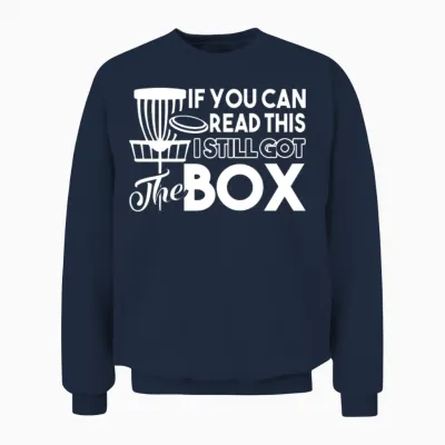 Disc Golf Funny Disc Golf Unisex Sweatshirt - Navy