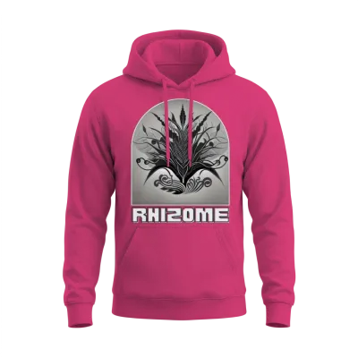 Flower Power Unisex Hoodie - Heliconia