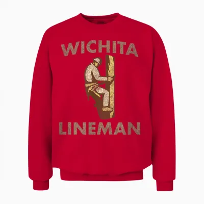Lyriclyfe - Sweatshirt - Wichita Lineman Unisex Sweatshirt - Red