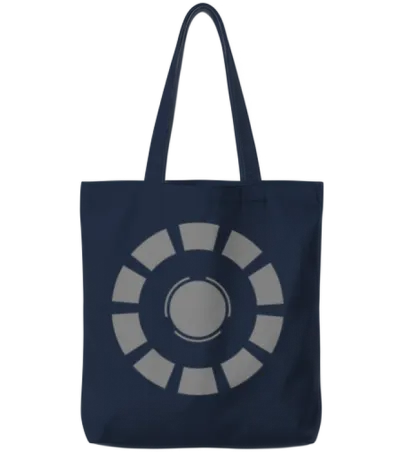 Arc Reactor Tote Bags - Navy
