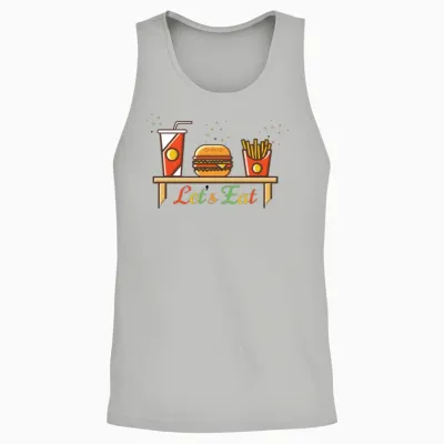 Hamburger T Shirts, Shirts & Tees Unisex Tank Top - Ash
