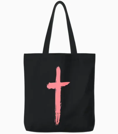 Saint Jhn Tote Bags - Black