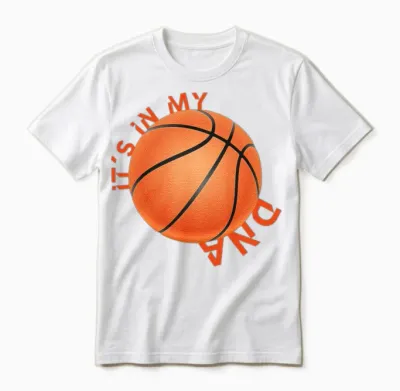 Funny Basketball Phrase Unisex T-Shirt - White