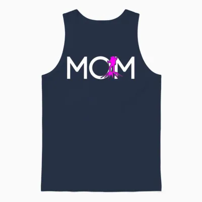 Hiking Mom Unisex Tank Top - Navy
