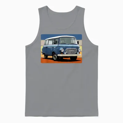 Barkas-B1000 Ostdeutschland Ddr Ossi Retro Unisex Tank Top - Sport Grey