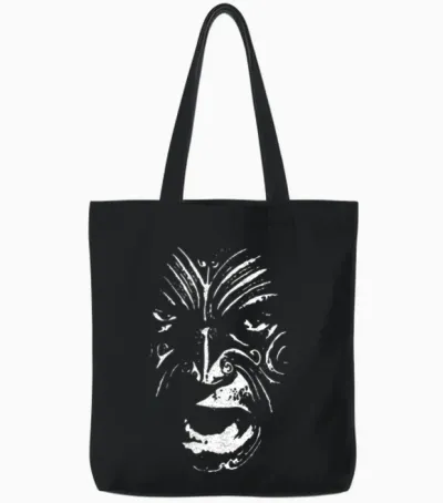 All Is Black Tote Bags - Black